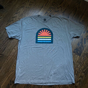 Mens Wohven T-Shirt XXL Gray Multi